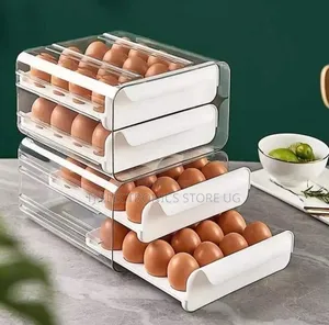 32 Egg Double Layer Drawer Egg Storage Box