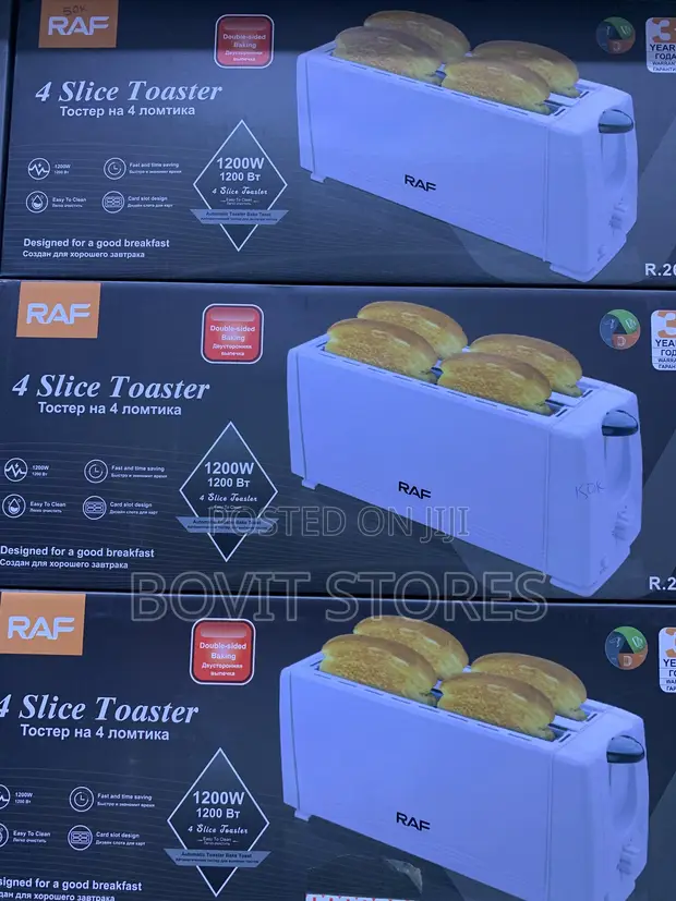 Raf 4 Slice Toaster - 1