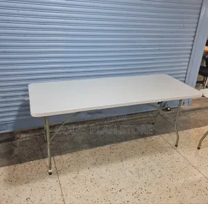 1.8m White Foldable Buffet Dining Table
