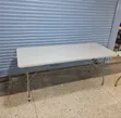 1.8m White Foldable Buffet Dining Table - 1