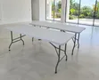 6ft Foldable Plastic Table (180cm) - 1