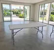 6ft Foldable Plastic Table (180cm) - 2