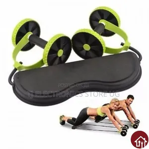 AB Roller/Wheel with Resistance Bands