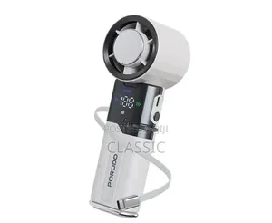 Porodo Lifestyle Chillo Plus Rechargeable Ice-Cooling Fan