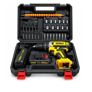 DeWalt 18V Cordless Drill Machine Set with Bits