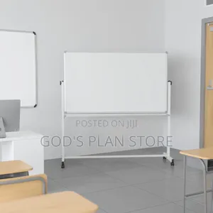 Home Office Whiteboard with Stand 90x180cm