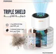 Porodo Lifestyle Purea Prime Smart Air Purifier with H13 HEPA Filter - 1