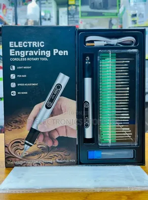 Cordless Electric Engraving Pen with Templates