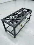Heavy Duty Triple Burner Industrial Gas Cooker - 1