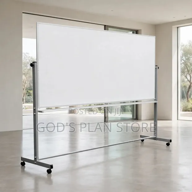 Quality 90cm x 150cm Whiteboard with Stand - 1