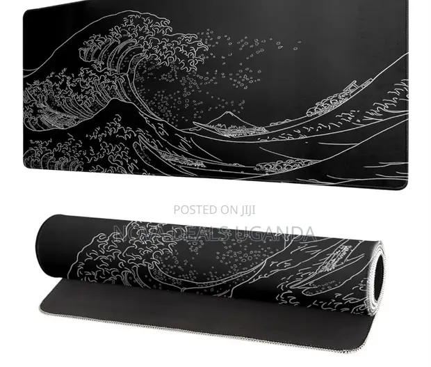 Brecoy Japanese Sea Wave Large Gaming Mouse Pad 3mm Thick - 1