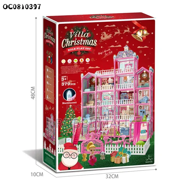 Kids Villa Christmas Role Play Set - 379 PCS - 1