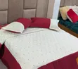 Grace Cotton Bedspreads Maroon 6x6 - 1
