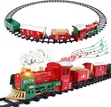 Kids Retro Electric Steam Train Model (Battery Operated) - 4