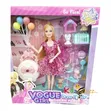 Vogue Girl Dress Up Fashion Doll Playset - 1