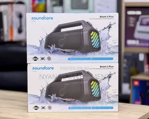 Anker Soundcore Boom 2 Plus Portable Bluetooth Speaker, 140W RMS