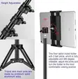 Tablet Tripod Stand - 65 Inch Height Adjustable - 2