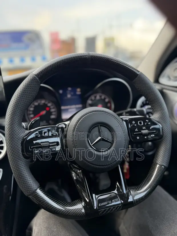 AMG Black Edition Benz Steering Wheel - Brand New - 1