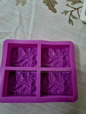 Soap Silicone Molds with Design Patterns