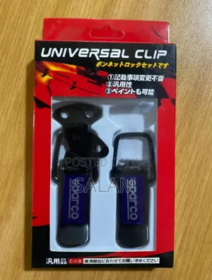 Universal Sparco Quick Release Bumper Clips / Bonnet Lock Set (Pair)