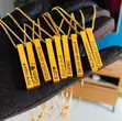 Men's & Ladies' Sleek Vertical Bar Pendant Necklace - 3