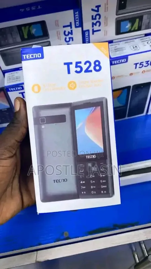 New Tecno T528 Black - 1