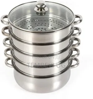 5 Layer Food Steamer - Stainless Steel