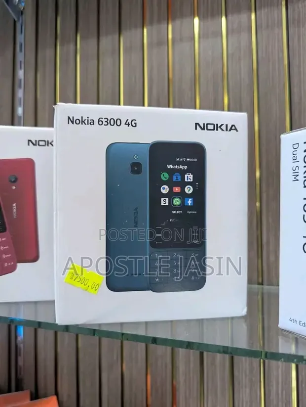 New Nokia 6300 4G Gray - 1