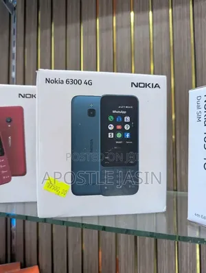 New Nokia 6300 4G Gray