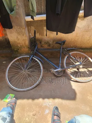 Used Black Steel Road Bike - XL Frame