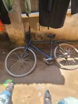 Used Black Steel Road Bike - XL Frame - 1