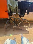 Used Black Steel Road Bike - XL Frame - 4