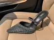Ladies Classy Heels Collection: Mesh Bow & Studded Sling Back - 5