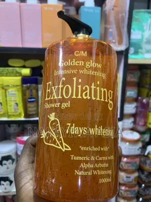 Golden Glow Intensive Whitening Exfoliating Shower Gel