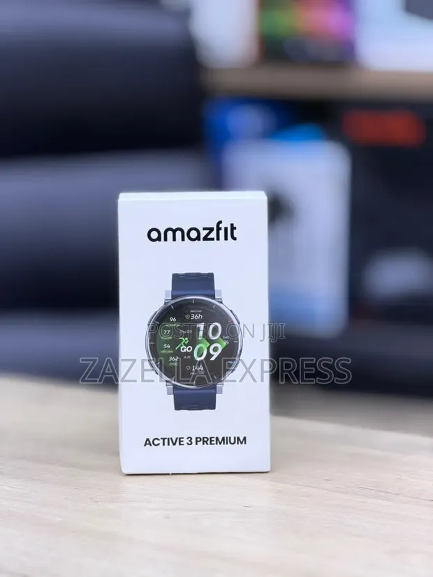 Amazfit Active 3 Premium GPS Running Smartwatch - 1