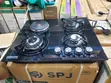 Globalstar 3 Gas + 1 Electric Built-in Hob | Black Glass - 2