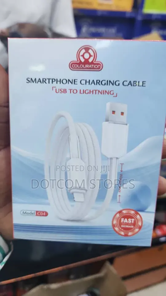 Colouration C05 USB to Lightning Charging Cable - 1