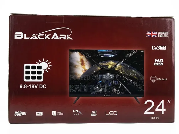 Blackark 24" HD LED Solar TV (DVB-T2) - 1