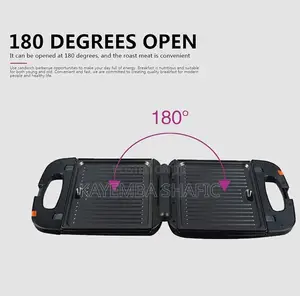 DSP Professional 2-in-1 Sandwich Maker & Panini Grill 1200W