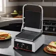 Commercial Single Electric Panini Press Contact Grill - 2
