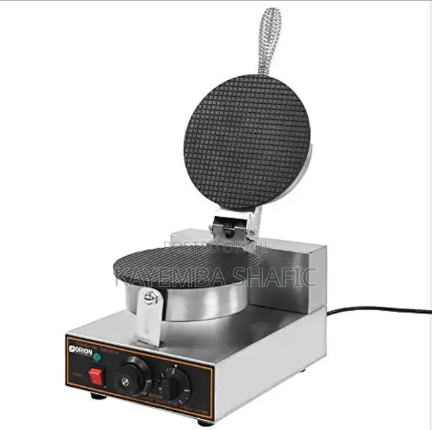 Commercial Electric Waffle Ice Cream Cone Maker - 1000W - 1