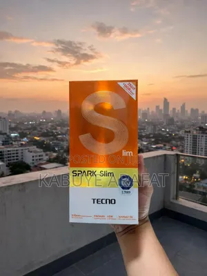 New Tecno Spark Slim 256GB Black