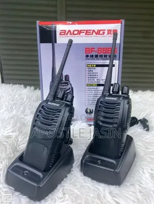 Baofeng BF-888s 2-in-1 Walkie Talkies Pack