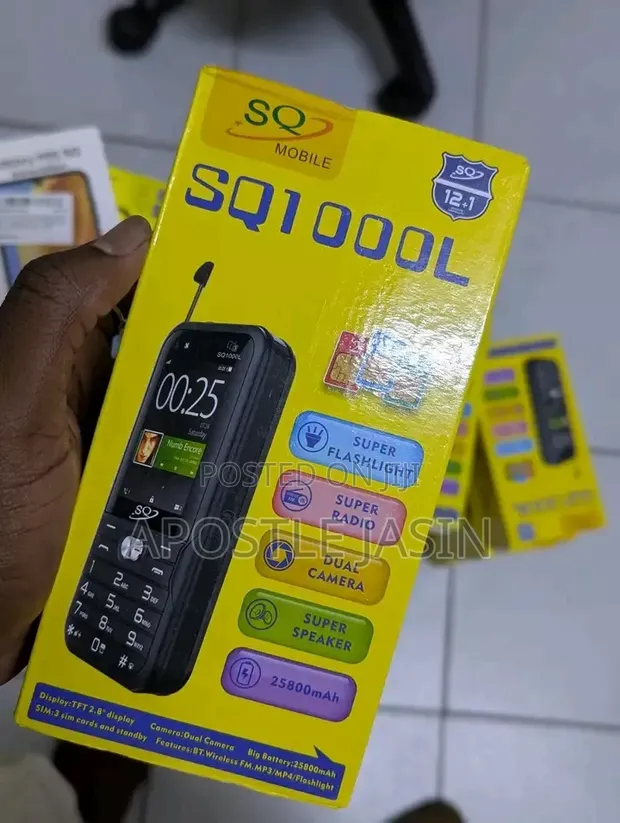 New SQ 1000L 8GB Black - 1