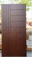 Mahogany Hardwood Room Door - Brand New - 1