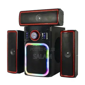 Ailipu Multimedia FM/USB Speaker System with Lights