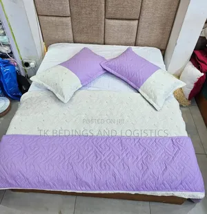 3 Piece Cotton Bedspread with Pillow Cases