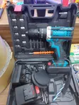 21V Cordless Drill Set, 45 Nm Torque, 25 Torque Settings - 2
