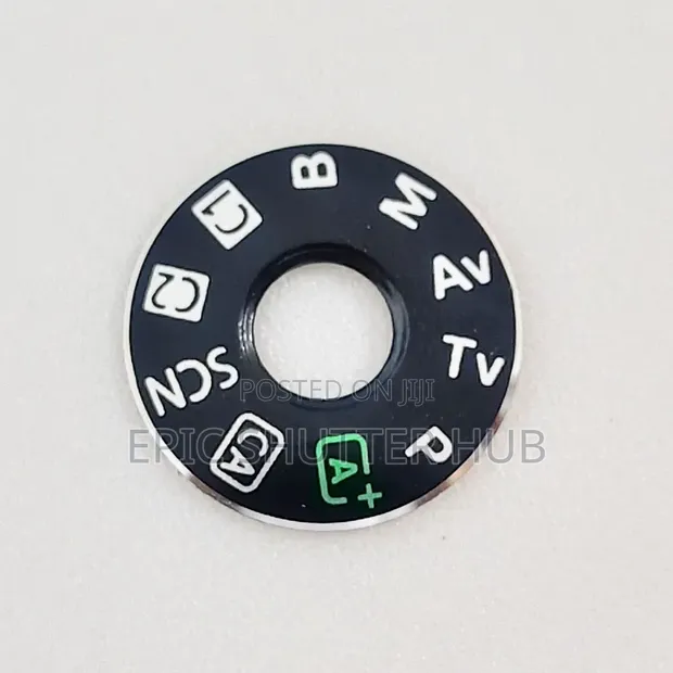 Replacement Dial Mode Plate for Canon EOS Cameras - 1