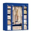 Brand New 3-Column Wardrobe Frame - Maroon - 2